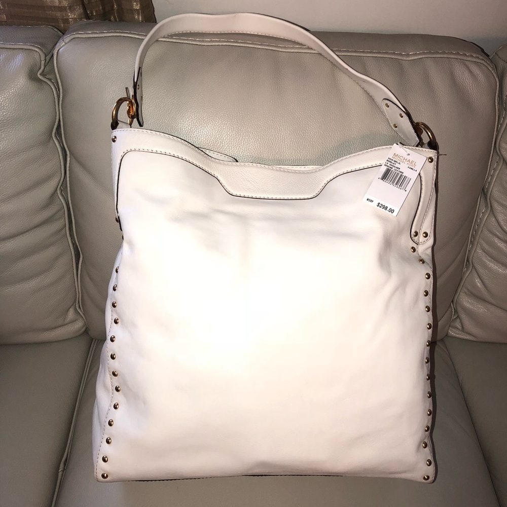 BNWT Michael Kors White Shoulder Bag